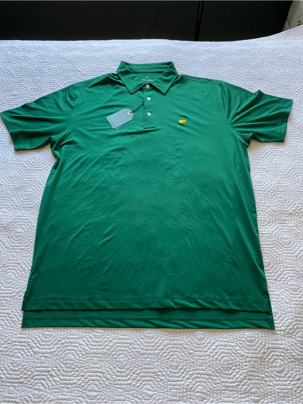 NWT Augusta National Masters Tech Green Polo Shirt XL Golf Limited Edition Rare